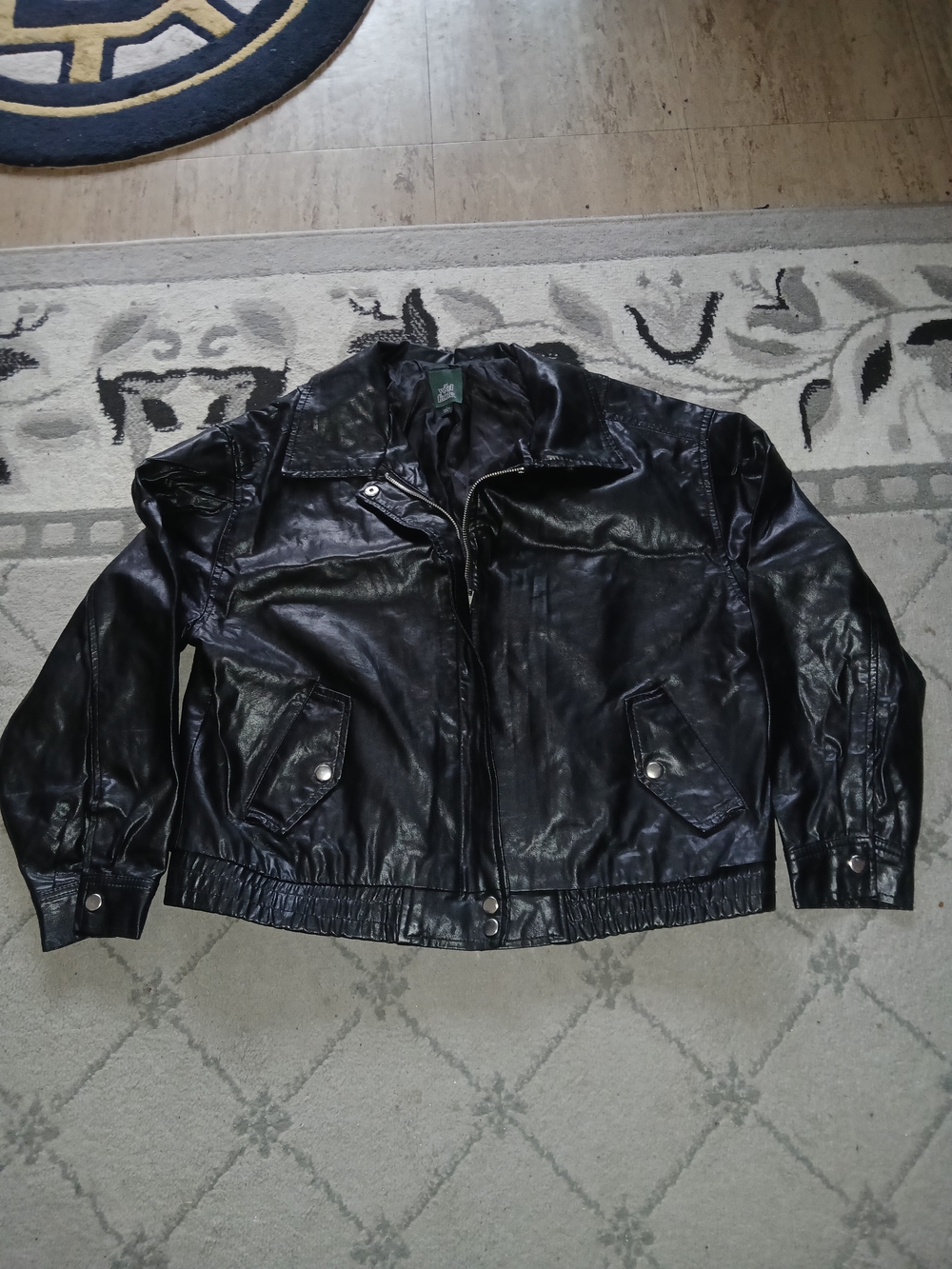Wild Fable Womens Faux Leather Jacket Large Like New-BUY 1 ITEM CHOOSE 1 FREE